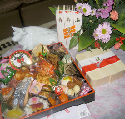 豪華なおせち料理
